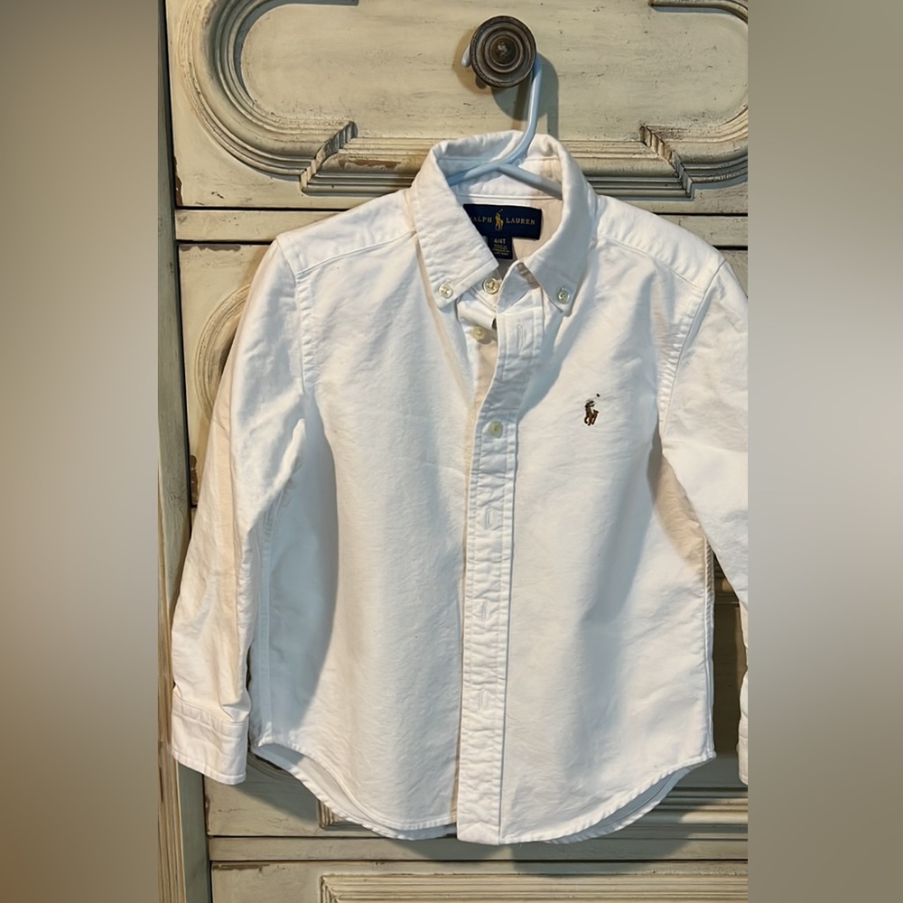Casual dress polo collar shit and dress pants
